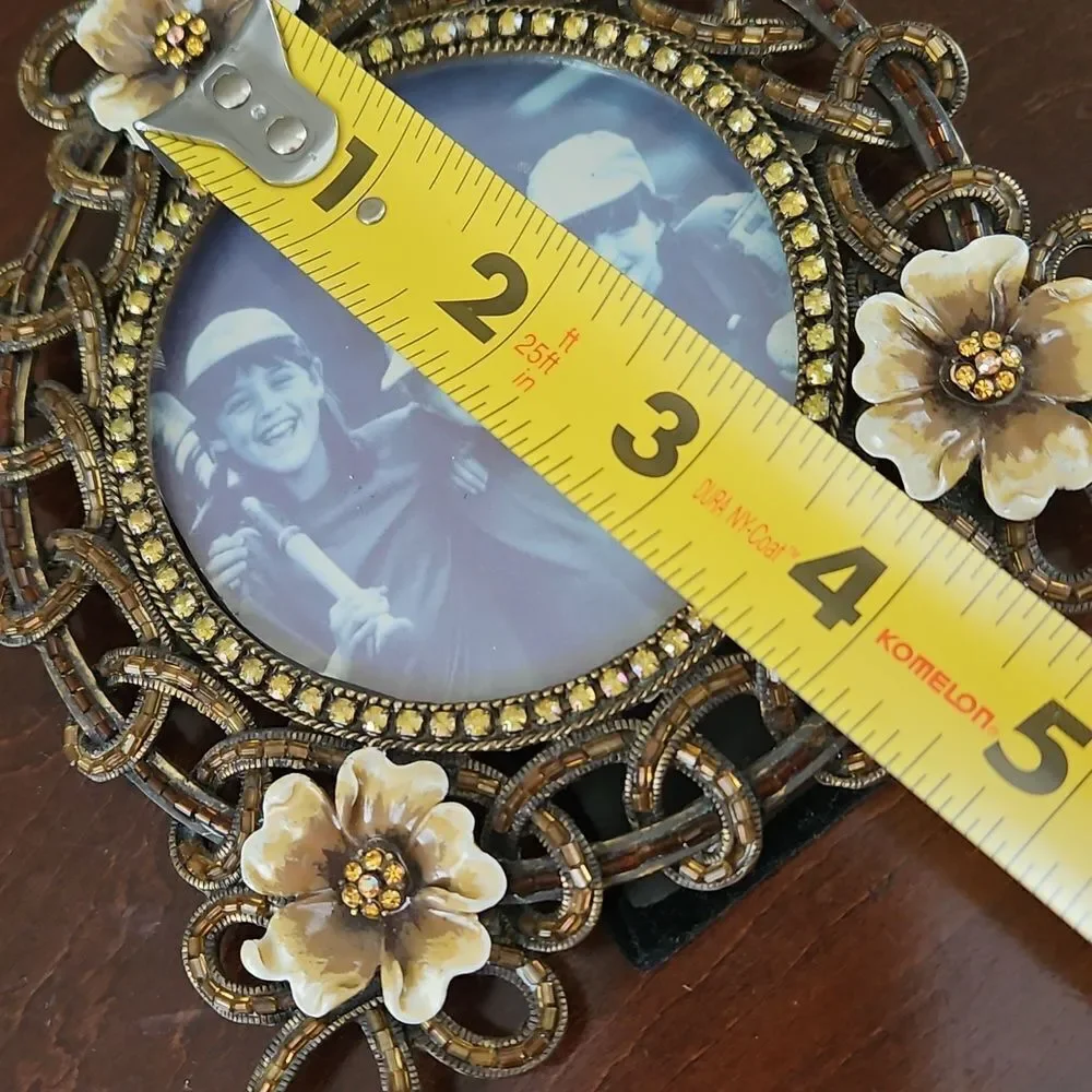 Vintage Floral Photo Frame